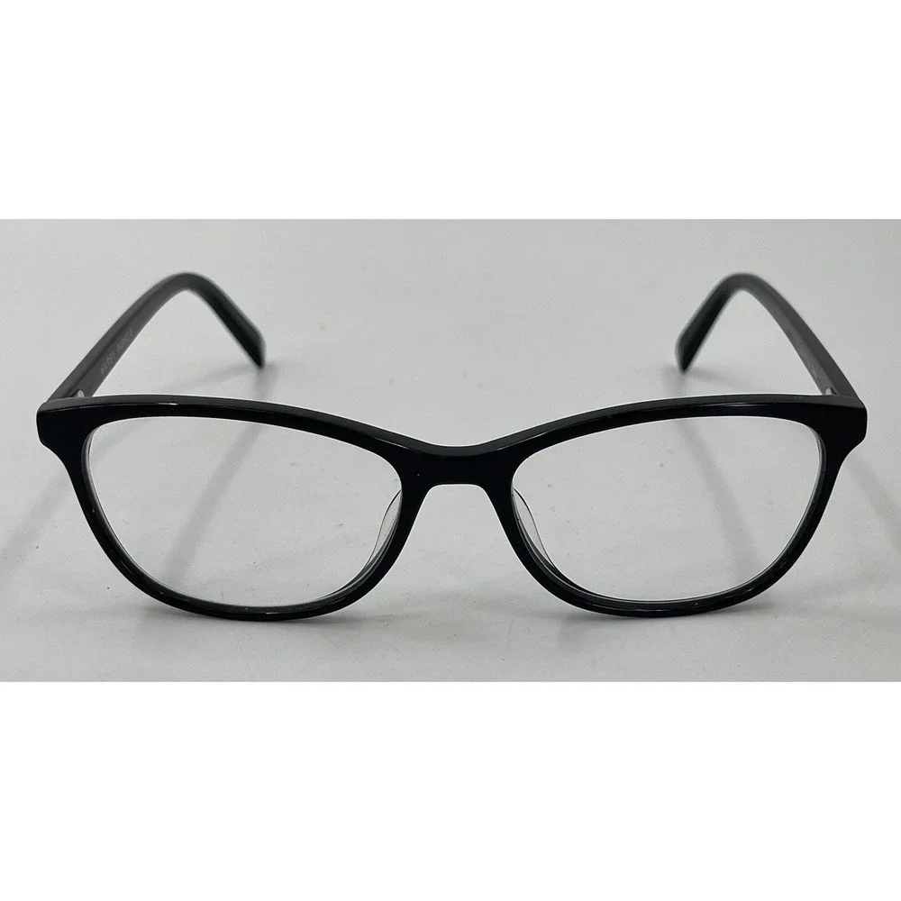Warby Parker Daisy W100 Black‎ Full Rim Eyeglasses Frames 54-17 142 Case Cloth